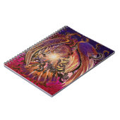 Solar Burst Hawk Notizblock (Linke Seite)