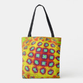 Solar Burst Pattern – Art Tote Bag Tasche (Rückseite)