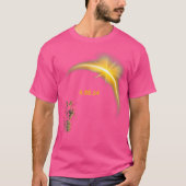 Solar Cat Eclipse View Totality 8 April 2024 Astro T-Shirt (Vorderseite)