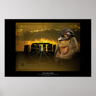 Solar Deity (Leu) Poster