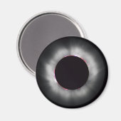 Solar Eclipse, 1999 Magnet (Vorderseite/Rückseite)