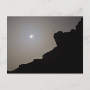 Solar Eclipse 2015 Cornwall England Postkarte
