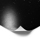 Solar Eclipse 2017 Foto Print (Ecke)