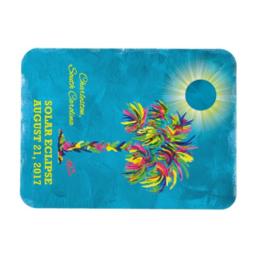 Solar Eclipse 2017 Magnet (Horizontal)