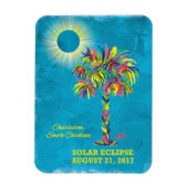 Solar Eclipse 2017 Magnet (Vertikal)