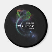 Solar Eclipse 2017 Magnet (Vorne)