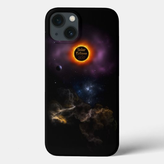 Solar Eclipse 2017 Nebula Bloom Case-Mate iPhone Hülle (Rückseite)