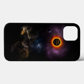 Solar Eclipse 2017 Nebula Bloom Case-Mate iPhone Hülle (Rückseite (Horizontal))