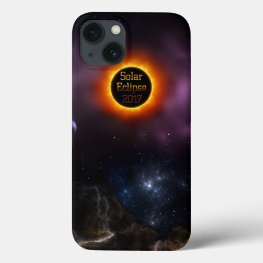 Solar Eclipse 2017 Nebula Bloom Case-Mate iPhone Hülle (Rückseite)