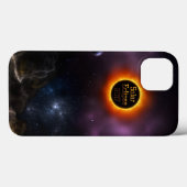 Solar Eclipse 2017 Nebula Bloom Case-Mate iPhone Hülle (Rückseite (Horizontal))