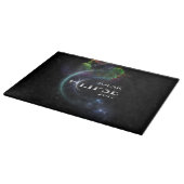 Solar Eclipse 2017 Schneidebrett (Ecke)