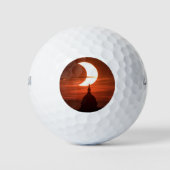 Solar Eclipse 2021 Golfball (Vorderseite)