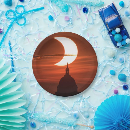 Solar Eclipse 2021 Pappteller (Party)