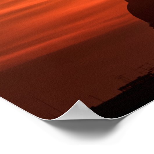 Solar Eclipse 2021 Poster (Ecke)