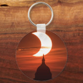 Solar Eclipse 2021 Schlüsselanhänger (Vorderseite)