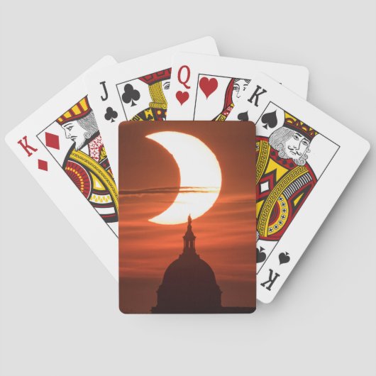 Solar Eclipse 2021 Spielkarten (Rückseite)