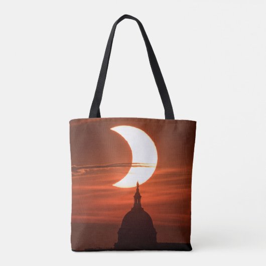 Solar Eclipse 2021 Tasche (Rückseite)