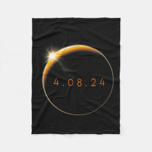 Solar Eclipse 2024 040824 Eclipse Fleecedecke