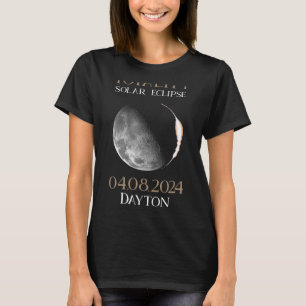 Solar Eclipse 2024 04 Dayton Ohio T-Shirt