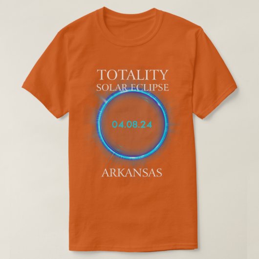 Solar Eclipse 2024 Arkansas 04 T-Shirt (Design vorne)