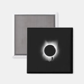 Solar Eclipse 2024 Art Solar Eclipse Art Magnet (Vorderseite/Rückseite)