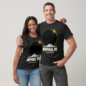Solar Eclipse 2024 Buffalo Skyline Total Solar Ecl T-Shirt (Unisex)