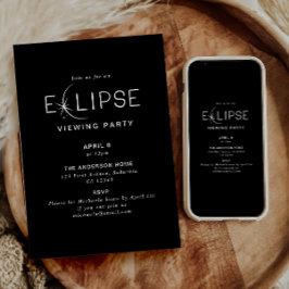 Solar Eclipse 2024 Eclipse Viewing Party Einladung