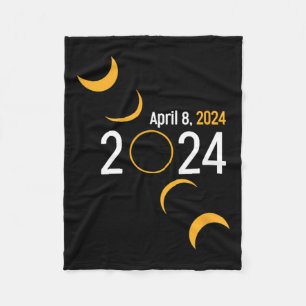 Solar Eclipse 2024 Fleecedecke