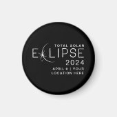 Solar Eclipse 2024 - Gedenken an den Standort Magnet (Vorne)
