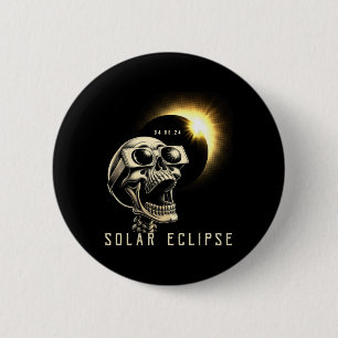 Solar Eclipse 2024 Gesamt Eclipse 8. April 2024 Sk Button