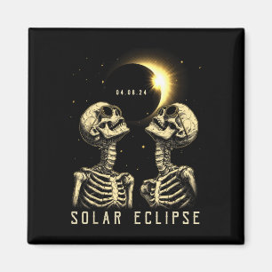 Solar Eclipse 2024 Gesamt Eclipse 8. April 2024 Sk Magnet