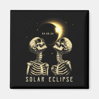 Solar Eclipse 2024 Gesamt Eclipse 8. April 2024 Sk Magnet