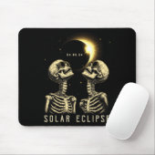 Solar Eclipse 2024 Gesamt Eclipse 8. April 2024 Sk Mousepad (Mit Mouse)