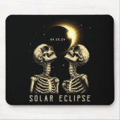 Solar Eclipse 2024 Gesamt Eclipse 8. April 2024 Sk Mousepad (Vorne)