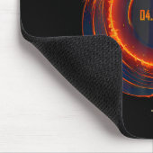 Solar-Eclipse 2024 Gesamt-Sun-Eclipse Mousepad (Ecke)