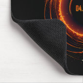 Solar-Eclipse 2024 Gesamt-Sun-Eclipse Mousepad (Ecke)