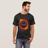 Solar-Eclipse 2024 Gesamt-Sun-Eclipse T-Shirt (Vorne ganz)