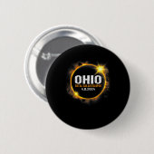 Solar-Eclipse 2024 Gesamtsolaröklipse 8. April 202 Button (Vorne & Hinten)
