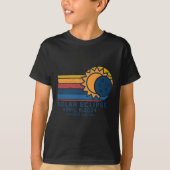Solar-Eclipse 2024 Gesamtsolaröklipse 8. April 202 T-Shirt (Vorderseite)