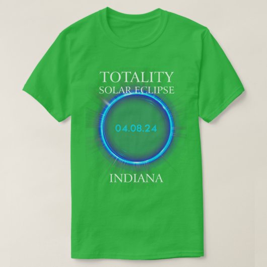 Solar Eclipse 2024 Indiana 04 T-Shirt (Design vorne)