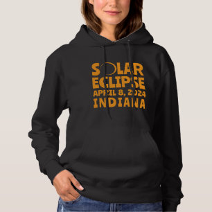 Solar Eclipse 2024 Indiana Hoodie