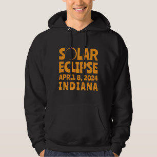Solar Eclipse 2024 Indiana Hoodie