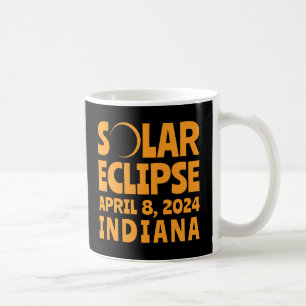 Solar Eclipse 2024 Indiana Kaffeetasse