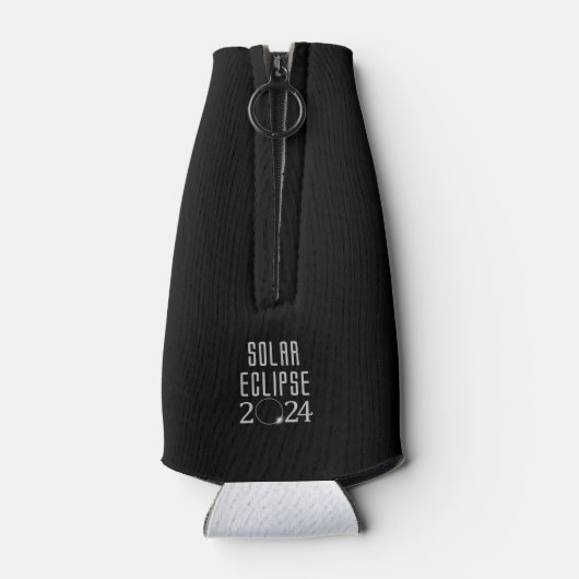 Solar Eclipse 2024 kann gemütlich Flaschenkühler (Rückseite)