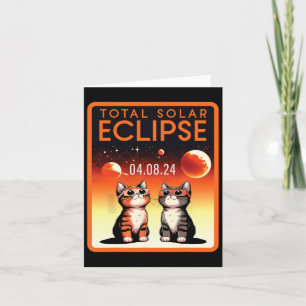 Solar-Eclipse 2024 Katzen Gesamtsolarausstoß 4,08, Karte