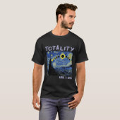 Solar Eclipse 2024 Kunst Totalität April 8 Männer T-Shirt (Vorne ganz)