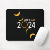 Solar Eclipse 2024 Mousepad (Mit Mouse)