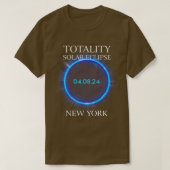 Solar Eclipse 2024 New York 04 T-Shirt (Design vorne)