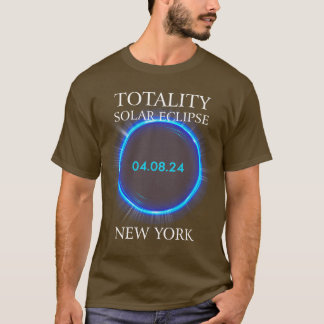 Solar Eclipse 2024 New York 04 T-Shirt