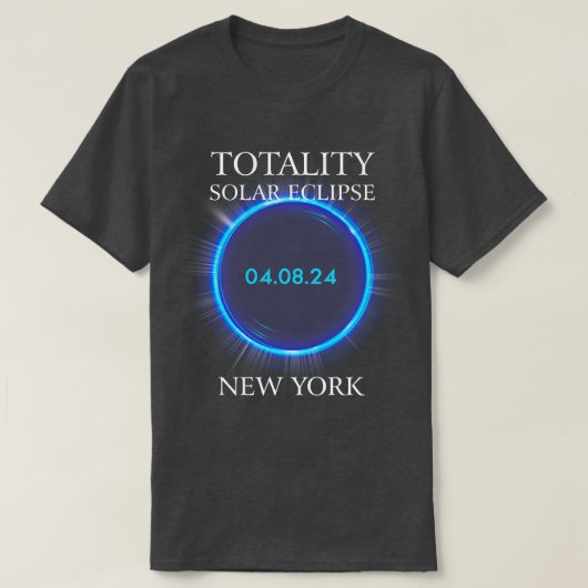 Solar Eclipse 2024 New York 04 T-Shirt (Design vorne)